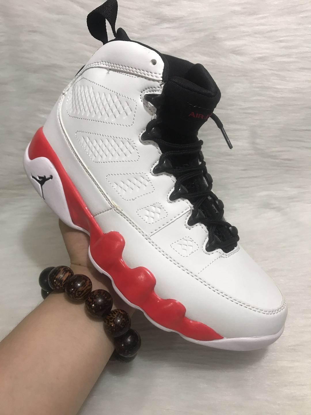 2019 Air Jordan 9 Retro White Black Red